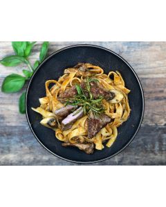 Tagliatelle &bdquo;Beef-Steak&ldquo;